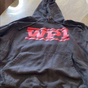 WPI hooded sweatshirt